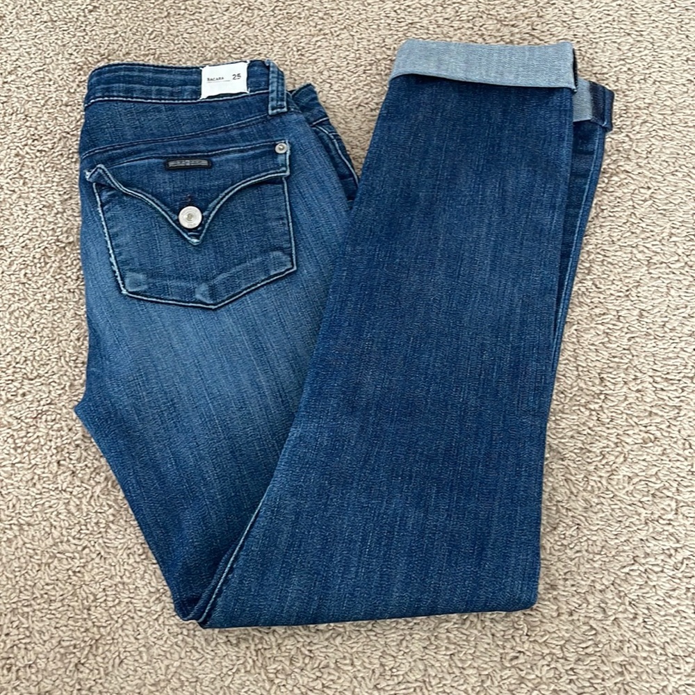 Hudson Cuffed Jeans